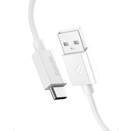 Cavo Dati e Ricarica USB-A - USB-C Spigen Essential, 60W, 2m, Bianco