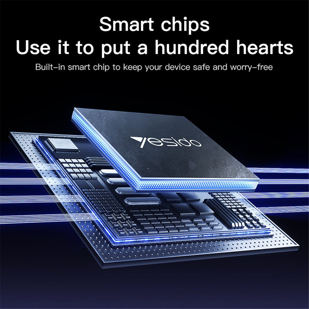 Cavo Dati e Ricarica USB-A - USB-C Yesido CA129C, 18W, 1.2m, Nero