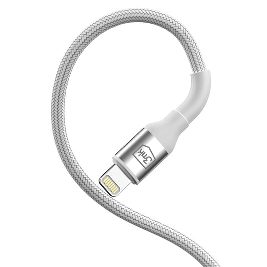 Cavo Dati e Ricarica USB-C - Lightning 3MK Hyper N, 20W, 1m, Bianco