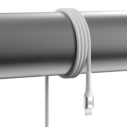 Cavo Dati e Ricarica USB-C - Lightning 3MK Hyper N, 20W, 1m, Bianco