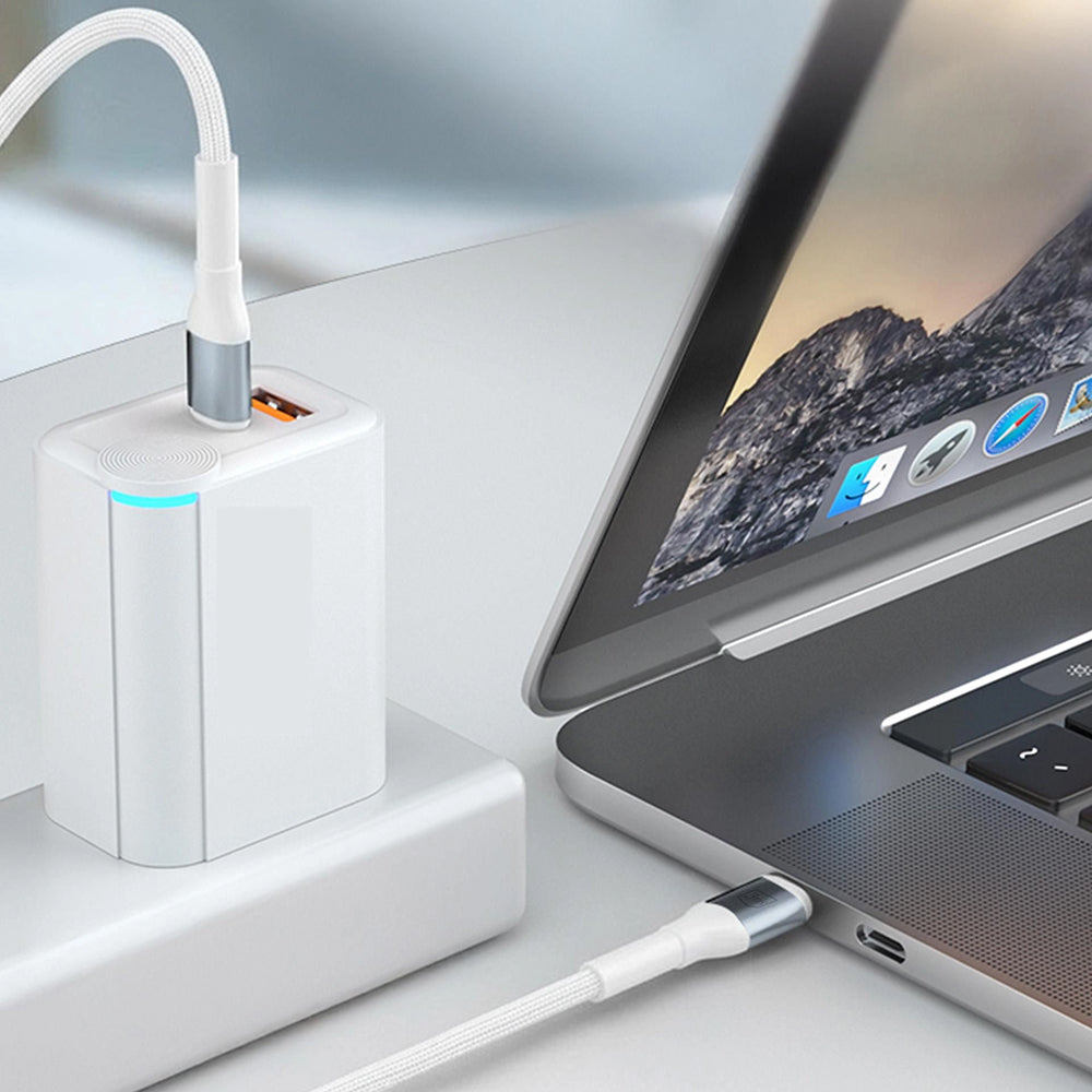 Cavo Dati e Ricarica USB-C - Lightning 3MK Hyper N, 20W, 1m, Bianco