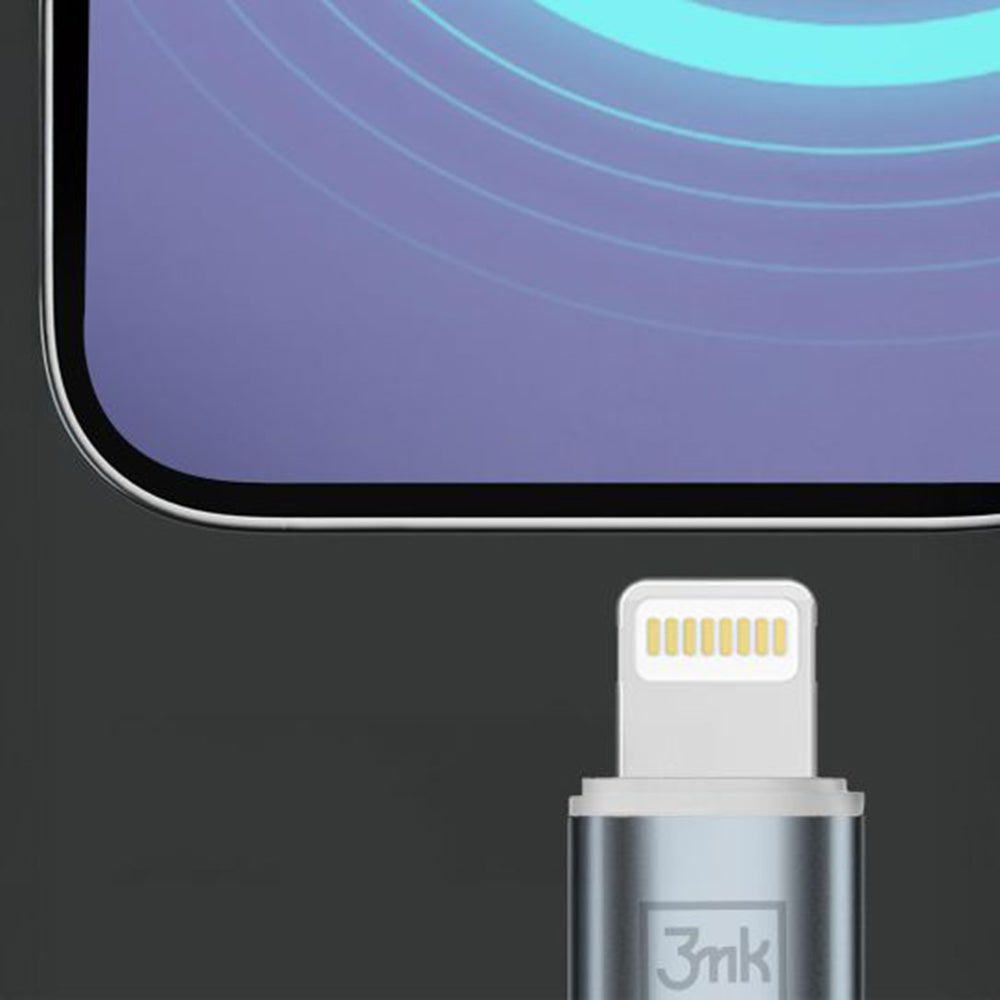 Cavo Dati e Ricarica USB-C - Lightning 3MK Hyper N, 27W, 2m, Bianco