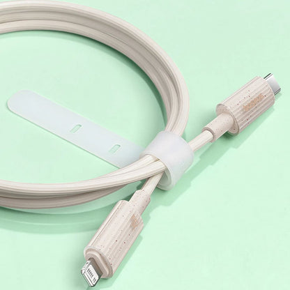 Cavo Dati e Ricarica USB-C - Lightning Baseus Habitat, 20W, 1m, Verde P10360201631-00