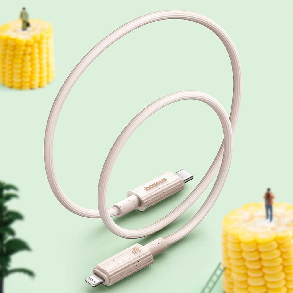 Cavo Dati e Ricarica USB-C - Lightning Baseus Habitat, 20W, 1m, Verde P10360201631-00