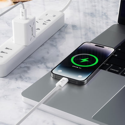 Cavo Dati e Ricarica USB-C - Lightning Blueo, 20W, 2m, Bianco