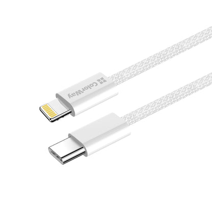 Cavo Dati e Ricarica USB-C - Lightning ColorWay CW-CBPDCL061, 27W, 1m, Grigio