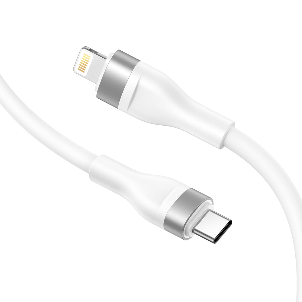 Cavo Dati e Ricarica USB-C - Lightning Lito LD02CL, 30W, 1.2m, Bianco