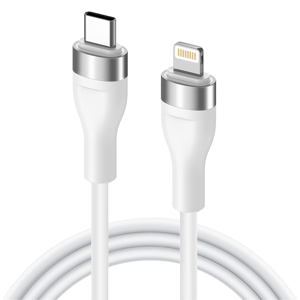 Cavo Dati e Ricarica USB-C - Lightning Lito LD02CL, 30W, 1.2m, Bianco