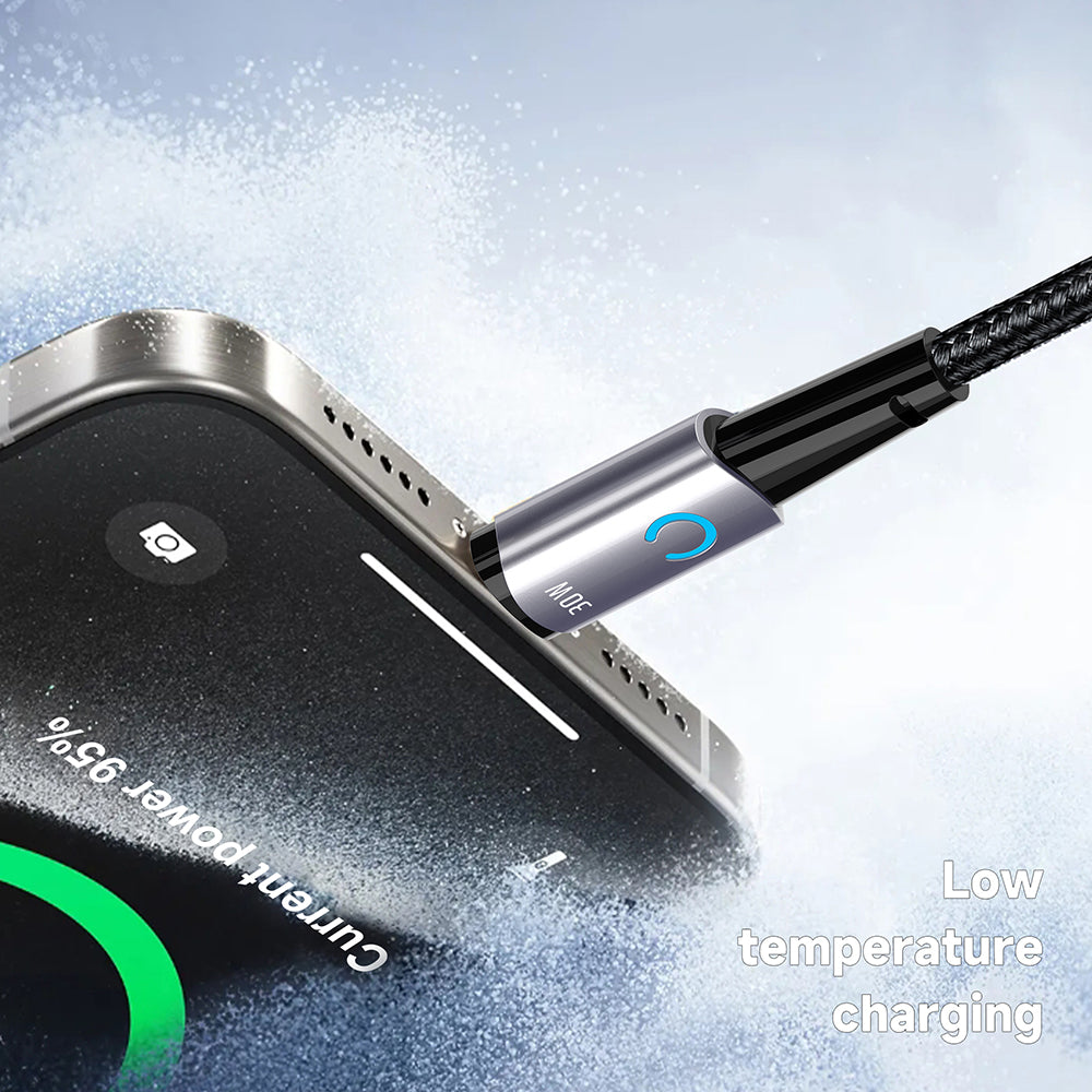 Cavo Dati e Ricarica USB-C - Lightning Lito LD10CL, 30W, 1m, Nero