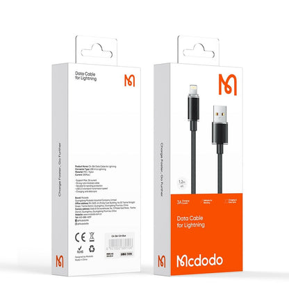 Cavo Dati e Ricarica USB-C - Lightning McDodo CA-3640, 18W, 1.2m, Nero
