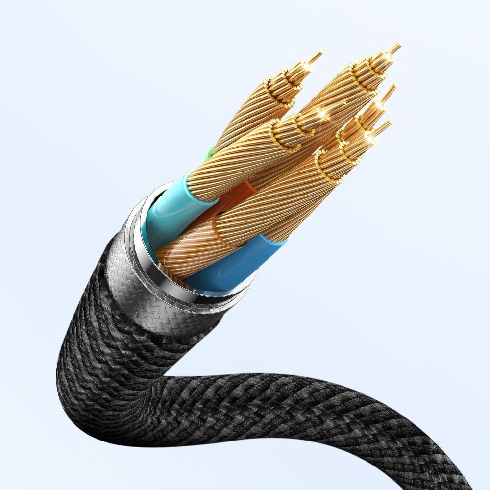 Cavo di Ricarica USB-C - Lightning / USB-C / QI McDodo CA-4940 O 3in1, 100W, 1.2m, Nero