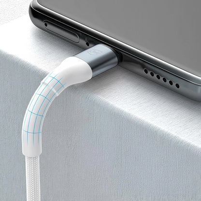 Cavo Dati e Ricarica USB-C - USB-C 3MK Hyper N, 100W, 2m, Bianco