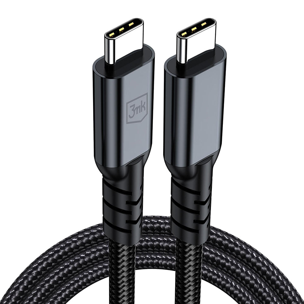 Cavo Dati e Ricarica USB-C - USB-C 3MK Hyper N Thunderbolt 4, 240W, 2m, Nero