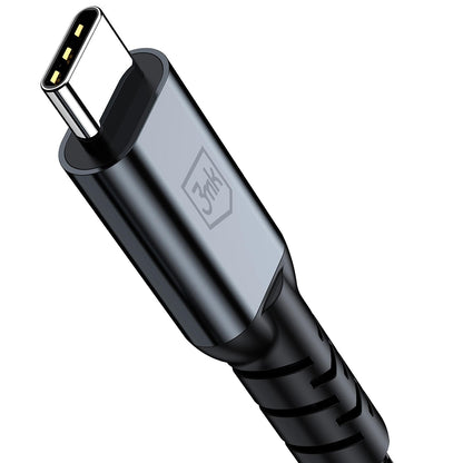 Cavo Dati e Ricarica USB-C - USB-C 3MK Hyper N Thunderbolt 4, 240W, 2m, Nero