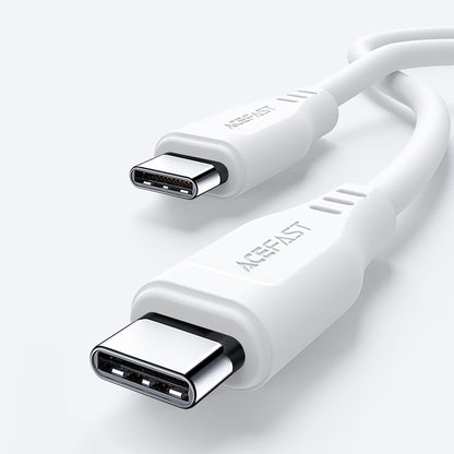 Cavo Dati e Ricarica USB-C - USB-C Acefast C3-03, 60W, 1.2m, Bianco