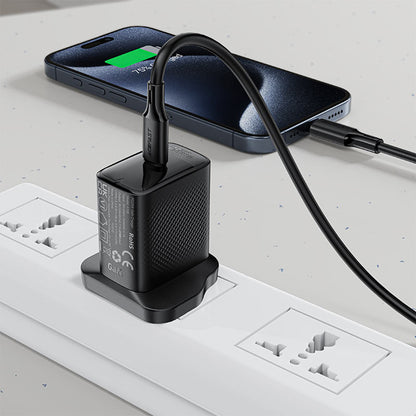 Cavo Dati e Ricarica USB-C - USB-C Acefast C17-03, 60W, 1.2m, Nero