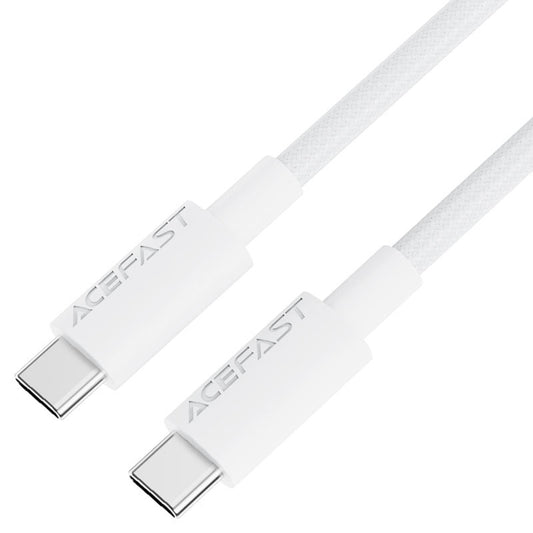 Cavo Dati e Ricarica USB-C - USB-C Acefast C18-03, 60W, 1.2m, Bianco