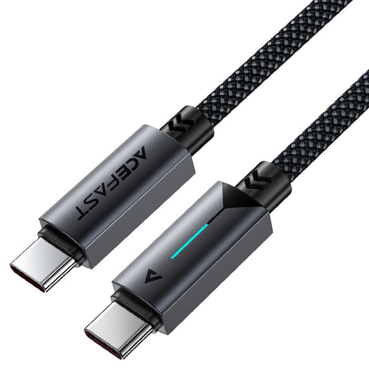 Cavo Dati e Ricarica USB-C - USB-C Acefast C19-03, 60W, 1.2m, Nero