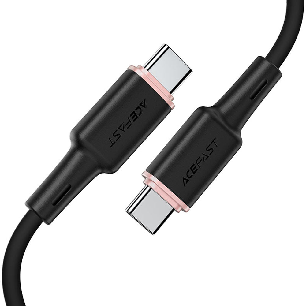 Cavo Dati e Ricarica USB-C - USB-C Acefast C2-03, 60W, 1.2m, Nero
