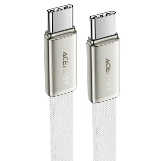 Cavo Dati e Ricarica USB-C - USB-C Acefast C24-03, 60W, 1.2m, Bianco