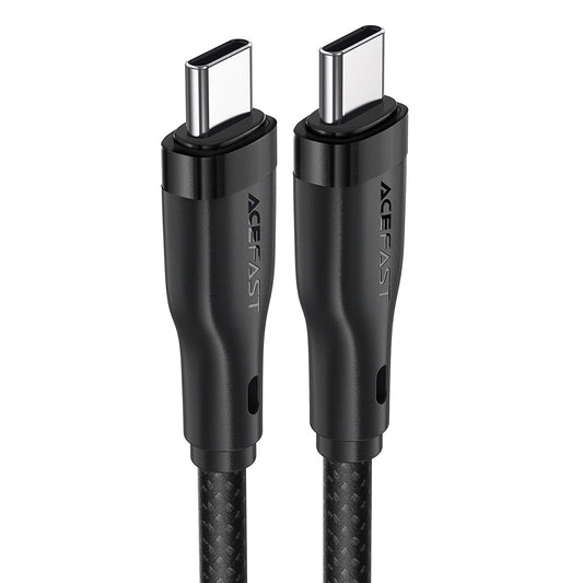USB-C Data and Charging Cable - USB-C Acefast C8-03, 60W, 1.2m, Black