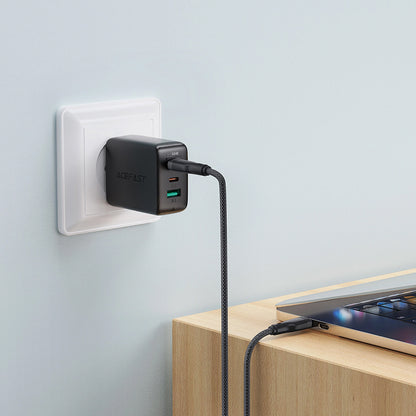 Cavo Dati e Ricarica USB-C - USB-C Acefast C8-03, 60W, 1.2m, Nero