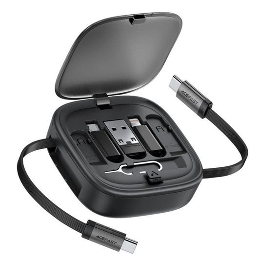 Cavo Dati e Ricarica USB-C - USB-C Acefast Travel J3, 60W, 0.95m, Nero