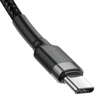 Cavo Dati e Ricarica USB-C - USB-C Baseus Cafule, 60W, 2m, Set 3 pezzi, Nero S0TV002132