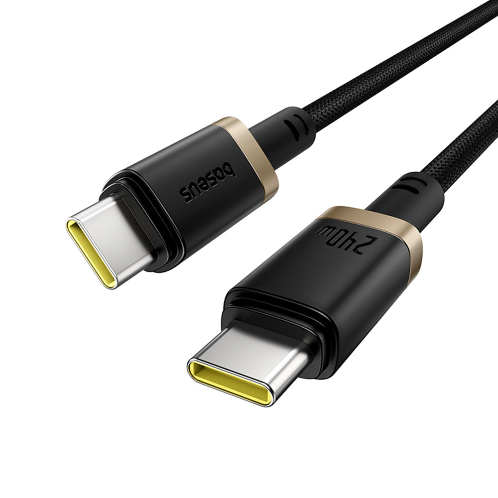 Cavo Dati e Ricarica USB-C - USB-C Baseus Dura, 240W, 1m, Oro Nero P10377803U03-00