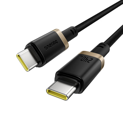 Cavo Dati e Ricarica USB-C - USB-C Baseus Dura, 240W, 1m, Oro Nero P10377803U03-00