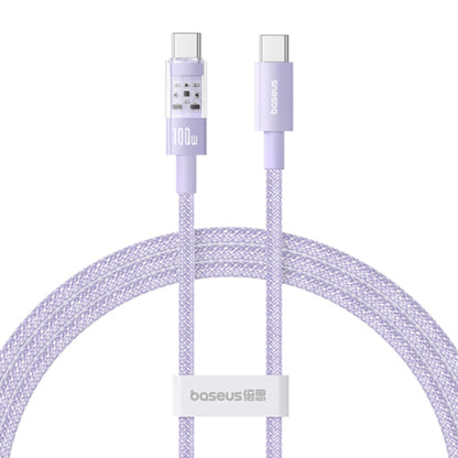 Cavo Dati e Ricarica USB-C - USB-C Baseus Gem, 100W, 1m, Viola P10373000511-00