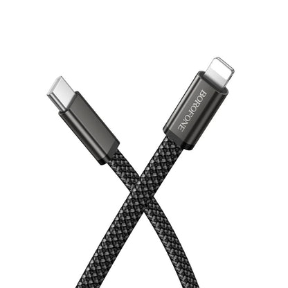 Cavo Dati e Ricarica USB-C - USB-C Borofone BX124 Peace, 30W, 1m, Nero