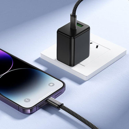 Cavo Dati e Ricarica USB-C - USB-C Borofone BX124 Peace, 30W, 1m, Nero