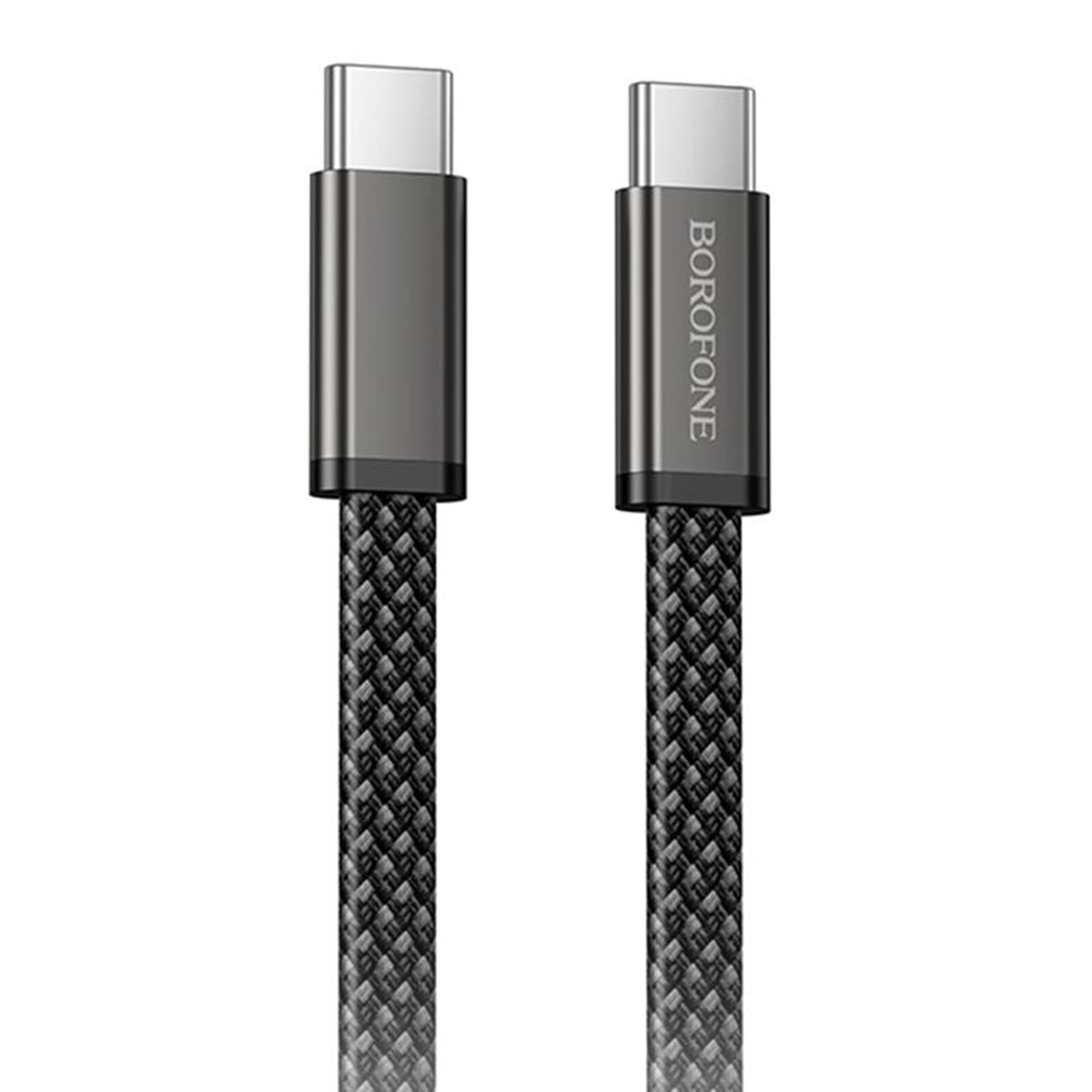 Cavo Dati e Ricarica USB-C - USB-C Borofone BX124 Peace, 60W, 1m, Nero
