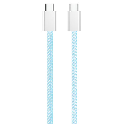 Cavo Dati e Ricarica USB-C - USB-C ColorWay CW-CBPDCC061, 60W, 1m, Blu