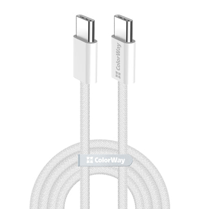 Cavo Dati e Ricarica USB-C - USB-C ColorWay CW-CBPDCC061, 60W, 1m, Grigio
