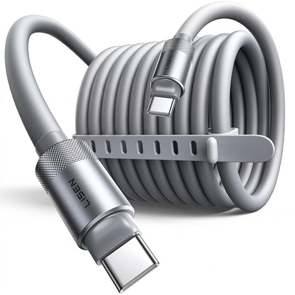 Cavo Dati e Ricarica USB-C - USB-C Lisen L115, 100W, 3m, Grigio YL0126010031