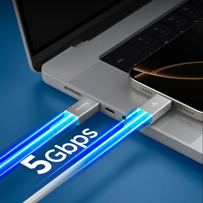 USB-C Data and Charging Cable - USB-C Spigen EB10010CC, 100W, 1m, White ACA08774