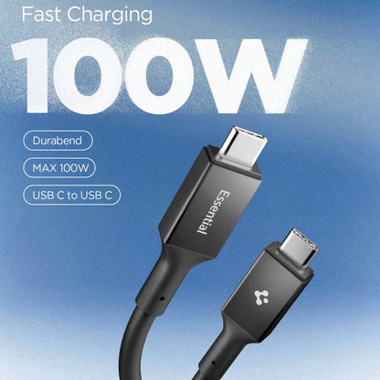 Cavo Dati e Ricarica USB-C - USB-C Spigen EB10020CC, 100W, 2m, Nero ACA09460