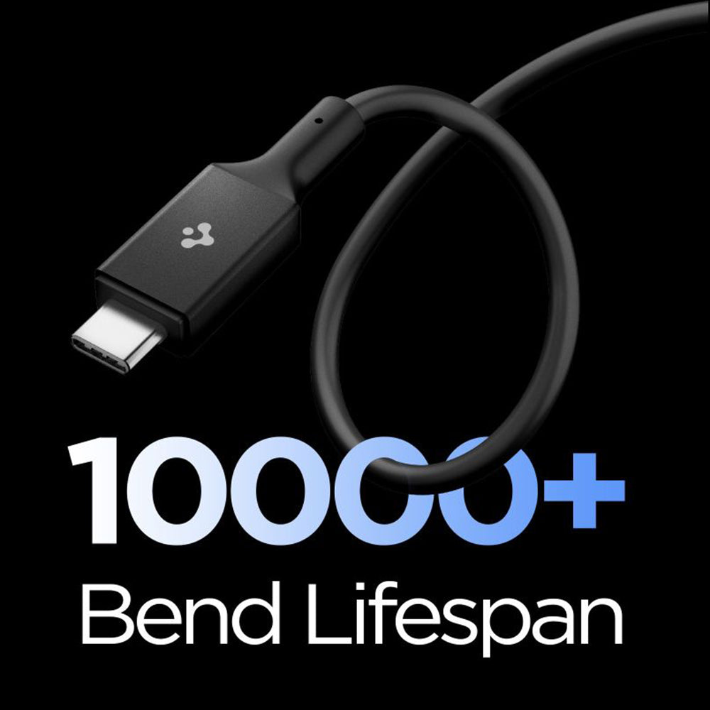 Cavo Dati e Ricarica USB-C - USB-C Spigen EB10020CC, 100W, 2m, Nero ACA09460