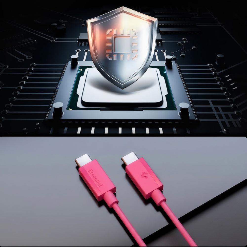 Cavo Dati e Ricarica USB-C - USB-C Spigen EB6010CC, 60W, 1m, Rosa ACA10414