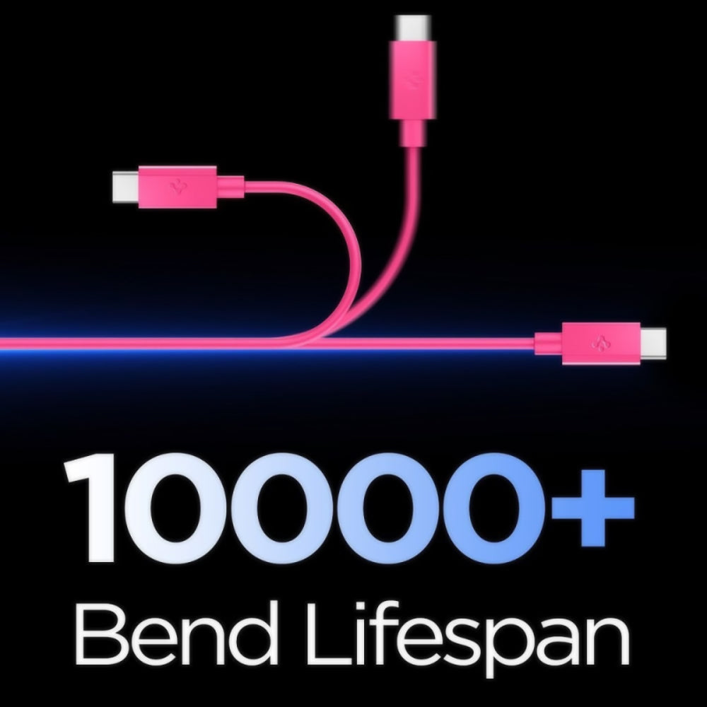 Cavo Dati e Ricarica USB-C - USB-C Spigen EB6010CC, 60W, 1m, Rosa ACA10414