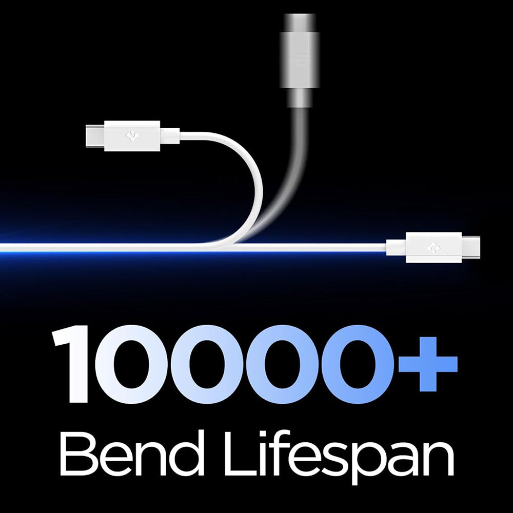 Cavo Dati e Ricarica USB-C - USB-C Spigen EB6015CC, 60W, 1,5m, Bianco ACA10416