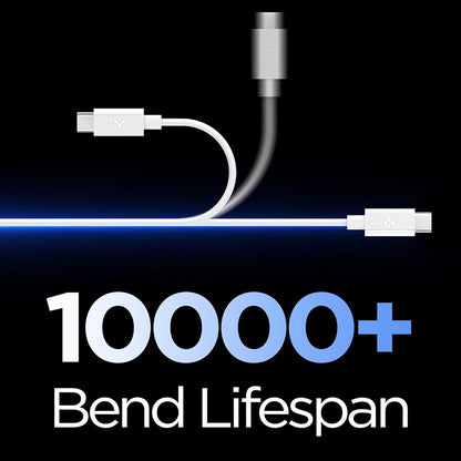 Cavo Dati e Ricarica USB-C - USB-C Spigen EB6015CC, 60W, 1,5m, Bianco ACA10416