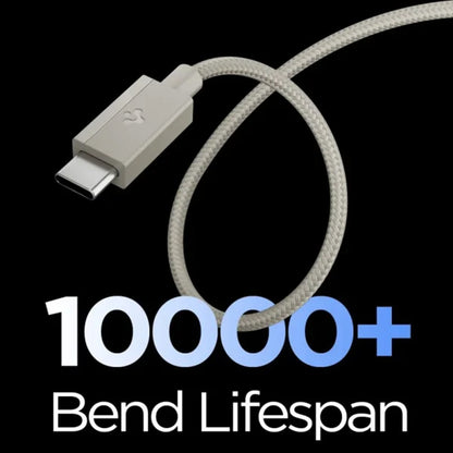 Cavo Dati e Ricarica USB-C - USB-C Spigen EB6015CC, 60W, 1,5m, Grigio Titanio ACA10419