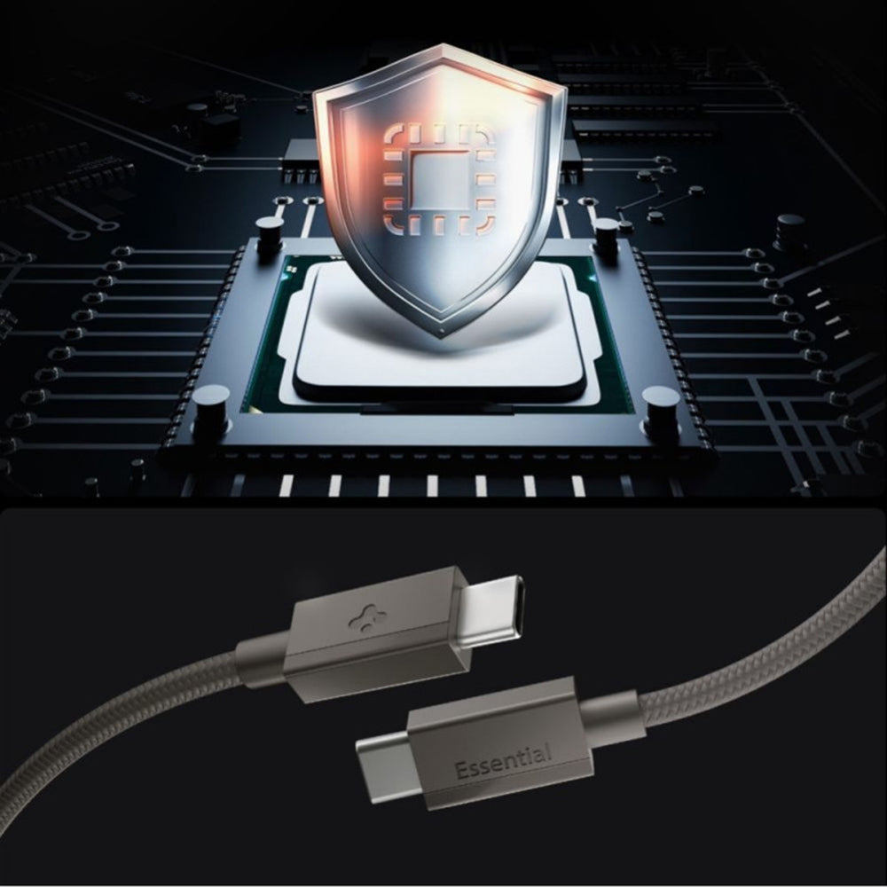 Cavo Dati e Ricarica USB-C - USB-C Spigen EB6015CC, 60W, 1,5m, Grigio ACA10418