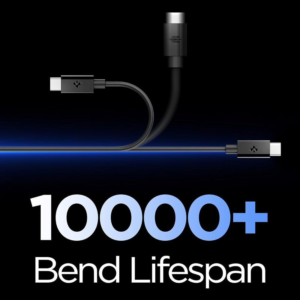 Cavo Dati e Ricarica USB-C - USB-C Spigen EB6015CC, 60W, 1,5m, Nero ACA10417