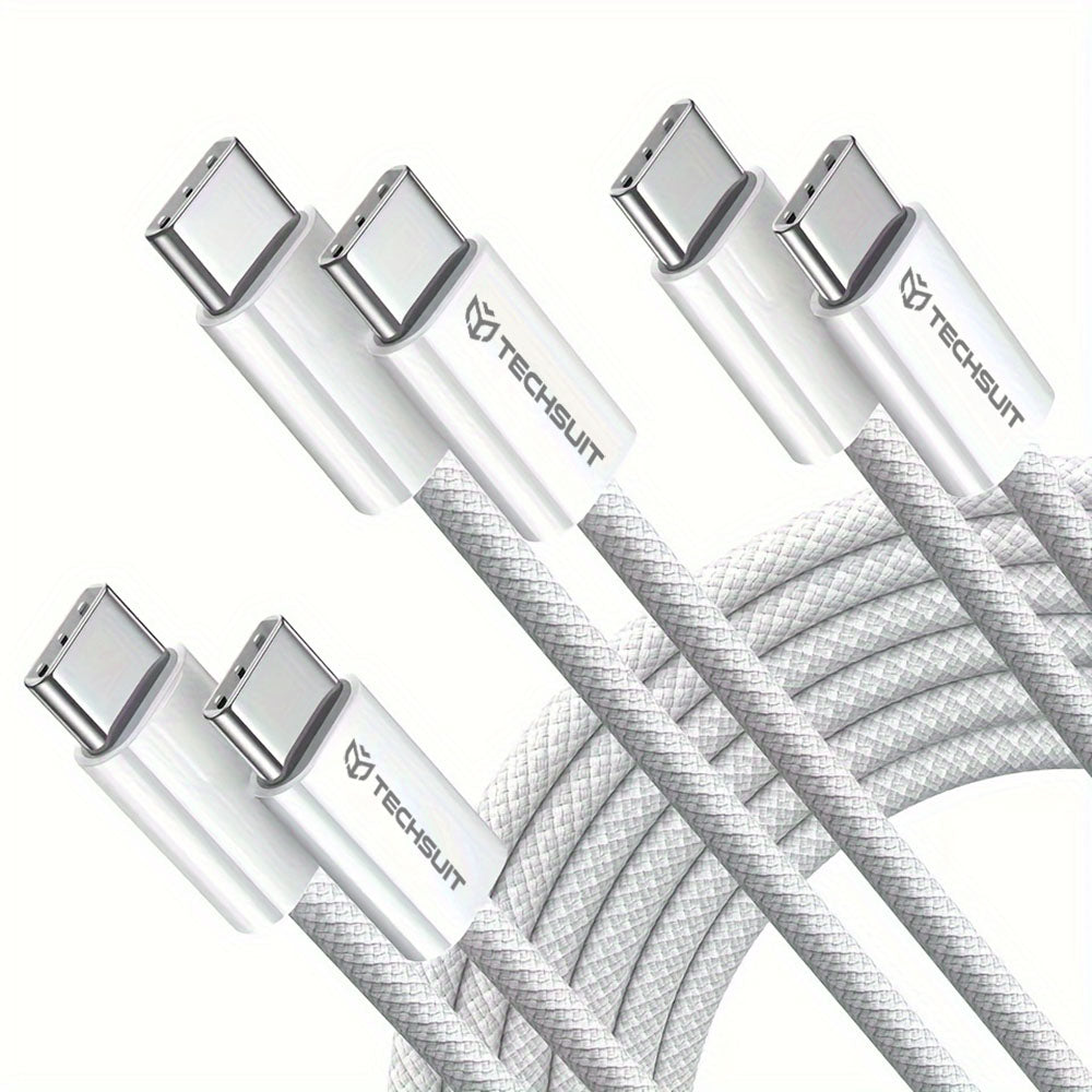 Cavo Dati e Ricarica USB-C - USB-C Techsuit PCB114D, 60W, 1m, Rosa