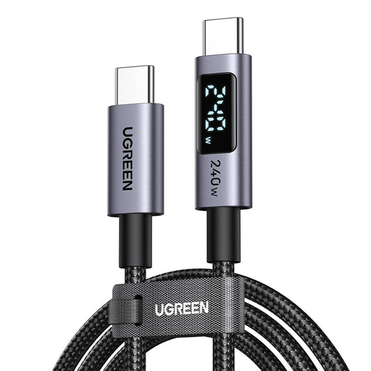Cavo Dati e Ricarica USB-C - USB-C UGREEN 65867 Display, 240W, 2m, Grigio