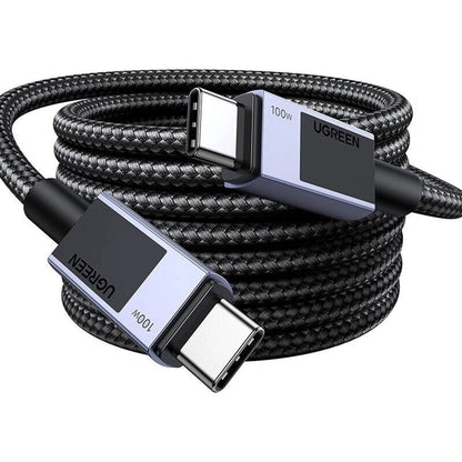 USB-C Data and Charging Cable - USB-C UGREEN L512, 100W, 1m, Gray